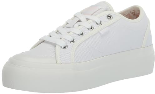 Roxy Damen Cruizer Platfrom Schuh Sneaker, Antique White Exc, 40 EU