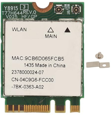 Garsent Killer 1435 M.2 WLAN-Karte, 867 Mbit/s Dualband4.1 Wireless-Netzwerkkarte mit Zuverlässigem PCB-Material für7 8 10