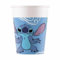 Procos Stitch Lot de 8 gobelets en papier