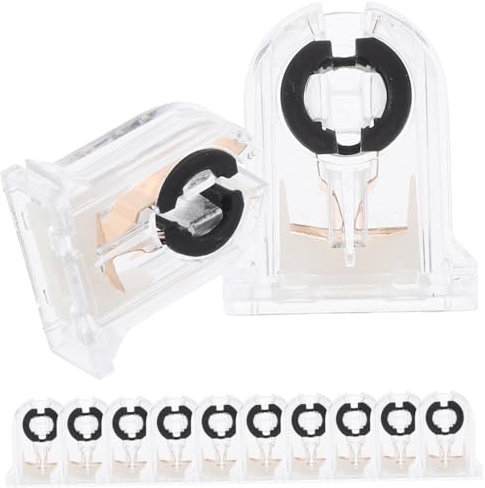 UKCOCO T8- -röhrenfassung Fassung Für Leuchtstofflampen Ersatzfassung Mit G13-sockel Für Einfache Installation