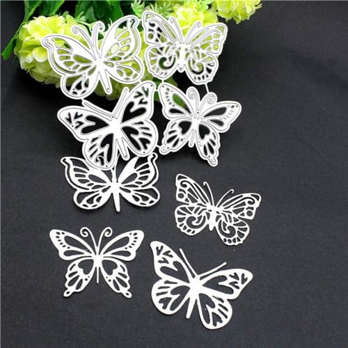 Jowxsx Stanzschablone, Metall, für DIY, Scrapbooking, Fotoalbum, dekorative Prägepapier-Stanzformen (2993212031)