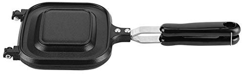 aqxreight Sartén Multifunción de Doble Cara, Tostadora de Sándwich, Máquina para Hacer Desayuno, Sartén Antiadherente para Estufas de Gas Domésticas