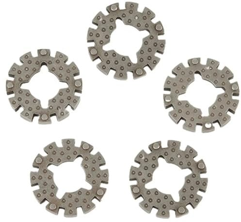 Wissupo 5 Stück Adapter für Oszillierende Sägeblätter, Kreissägeblätter, Star Lock Adapter, Universal-Schnellspannadapter, OIS Adapter