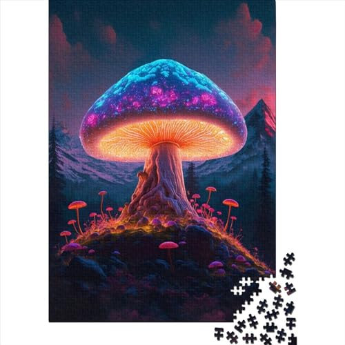 1000-teiliges Puzzle „EIN Zauberpilz“ für Erwachsene Teenager. Puzzles für Erwachsene. Puzzles, Lernspiel für Erwachsene Teenager. 1000 Teile (75 x 50 cm)