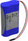 Ansmann 1S2P - Batería recargable (2 x 18650 con cable Li-ION 3,6 V, 5100 mAh)