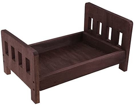 NVOQILIN Newborn Props for Photography Wood Detachable Bed baby Photography Background Accessories Newborn Props