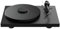 Pro-Ject Debut PRO S Balanced, giradischi audiofilo con braccio S-Shape da 10 e pickup Pick it S2 C, commutazione elettronica di velocità, Made in Europe, nero satinato