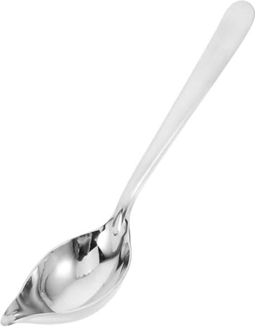 HIAKDOFT Cuchara De Gravy Inoxidable Con Boquilla De Vertido Utensilio Para Salsas y Herramienta De Cocina