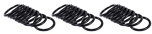 Qomcsrl 30 PCS Metrisches O Ringe Schwarz Nitrilkautschuk 40 mm OD 4 mm