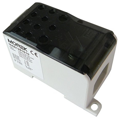 Verteilerblock Cu-280A Al-250A 1P auf TH35 OJL 280A MAB1281S10 Morek 4450