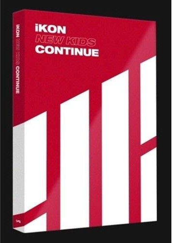 Ikon - [New Kids Continue Album Red Ver CD + 88p Fotobuch + 1p Akkordeon Postkarte + 1p Photocard K-POP Sealed