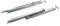 Coulisses sous tablette shelf - Longueur : 400 mm - SALICE