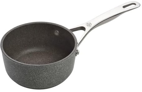 BALLARINI Casserole haute en aluminium anti-adhésive pour induction avec manche ligne Salina, diamètre 16 cm