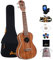 Winzz Ukulele Konzert 23 Zoll Erwachsene Kinder Anfänger Set, Ukulele Holz KOA Beste für Profis