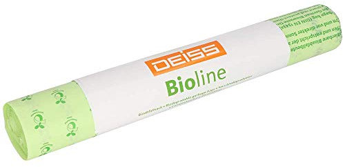 Bio-Müllbeutel DEISS Bioline 240 L, kompostierbar, 100 Stück