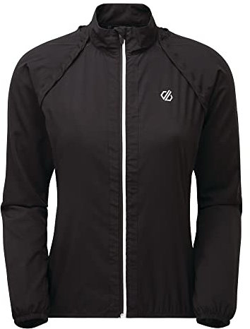 Dare2b Womens Rebound Windshell Jacket, Black, 14 EU