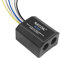 RECOIL ALOC2 2-Kanal-Lautsprecherkabel auf RCA Hi-Low Adapter, Einstellbarer Line-Out-Konverter mit Fernbedienung