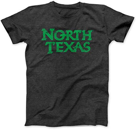 Offizielle NCAA Collegiate Unisex Super Soft T-Shirts, University of North Texas, XL