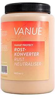 VANUE® Protect Rostkonverter 900 ml, Rostumwandler und Rostschutz mit Grundierung auf Epoxid-Harz Basis