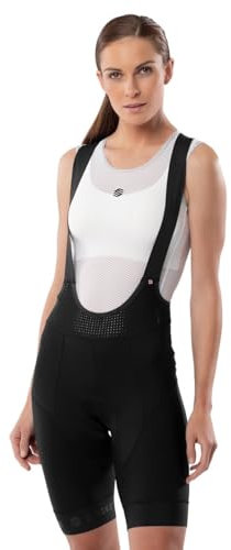 SIROKO - Salopette da Ciclismo da Donna SRX Aero Race - S - Nero