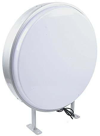 LED Leuchtkasten Outdoor Rund Doppelseitiger LED Leuchtschild 60cm Leuchtreklame Reklame Lampe