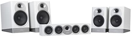 Jamo S7-17HCS Home Cinema System (S17B x2 + S15B x2 + S43C x1) GC Heimkino-System mit 2 Regallautsprechern S7-15B und 2 S7-17B und einem Zentralkanal S43C grau