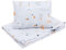 Bellochi Kinderbettwäsche 100x135, Kinderbettdecke 100x135 Set mit Kissen, Kinderdecke 100x135 weich und atmungsaktiv - aus 100% Baumwolle - Apanatschi