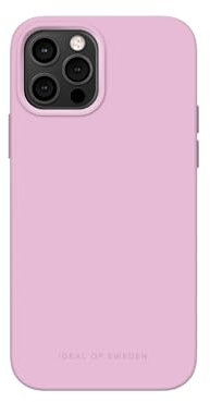 IDEAL OF SWEDEN Griffige Silikon-Handyhülle mit Einer glatten Haptik und leichtem Gefühl - Schützende stoßfeste Hülle in trendigen Farbdesigns, Kompatibel mit iPhone 12/12 Pro (Bubblegum Pink)