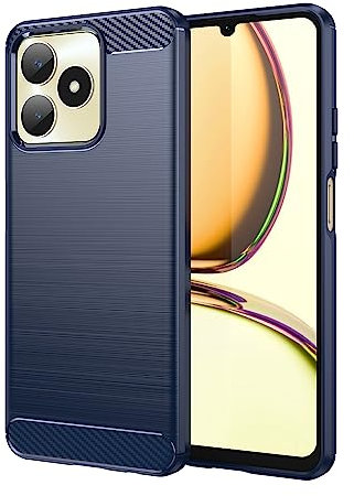 TINGYR Hülle für Realme C51, Ultra Thin Silikon hülle Abdeckung Telefon Case Stoßfest Case Schutzhülle, Handyhülle für Realme C51 Smartphone.(Blau)