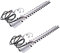 Hurromy 2X 2.4Ghz Antena WiFi 25Dbi Rp SMA Cable Módem Modular Amplificador Direccional Antena sin Exterior