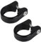 Nero Morsetto per Tubo della Bicicletta Morsetto per Bicicletta - 2Pcs 31.8mm Chiusura Reggisella Bici da Corsa Collarino Sella per MTB Bici da Corsa Strada