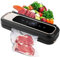 Vacuum Sealer Machine, 65 Kpa Food Vacuum Sealer Machine, 30cm Longer Seal, 6-Food Modes, One-Touch LED Sealing, for Dry and Moist Food Fresh Preservation with 10Pcs Vacuum Sealers Bags