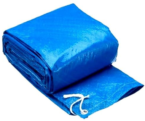 Générique Bâche de Piscine Imperméable en Polyéthylène Tissé Couverture Rectangulaire 260X170X61 CM Tapis de Sol Anti-Poussière et Pluie pour Piscines Gonflables à Structure Tubulaire