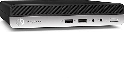 HP ProDesk 400 G4 Mini Desktop PC (Generalüberholt) | Prozessor Core i5 – 8400T, RAM 16 GB, SSD 512 GB, Win 11 Pro