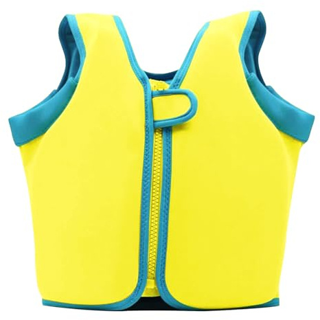 Générique Gilet de sauvetage pour fille avec protection solaire UPF 50+ pour les tout-petits à la piscine, à la plage, aux activités de plein air