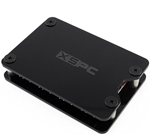 XSPC 8-fach, 3-Pin, 5V, Addressable RGB Splitter Hub - SATA Powered, schwarz, Black
