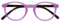 OPULIZE Zen Lesebrille Kleine Runde Rahmen Federscharniere Kratzfest Rosa Herren Damen R24-4 +1.50