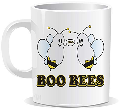 Boo Bees Mug Funny Cute Halloween Novelty Present Printing Printed New Gift Office Men Women Tea Coffee Perfect Mugs®
