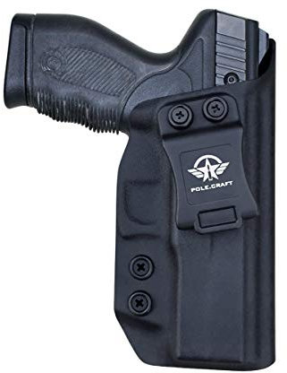 Taurus 24 7 Holster IWB Kydex Holster for Taurus 24/7 9mm .40 Pistol Case - Innen Bund verdeckt tragen Holster Taurus 24/7 9mm 40 IWB Kydex Gun Zubehör (Black, Right Hand Draw (IWB))