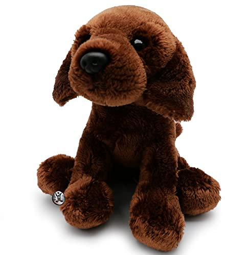 Labrador Kuscheltier Hund Retriever braun Plüschtier Schnuffelhund Lotta - Kuscheltiere*biz