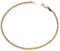 Old English Jewellers 9ct Solid Gold Rope Bracelet for Women - 7.5