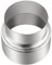 Tuyaux de Poêle Réduction Conduit Raccordement Connecteur de Conduit de Cheminée En Acier Inoxydable ø 100 mm à ø 80 mm (ø100 mm à ø80 mm)