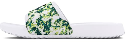 Under Armour Men's Ignite Select Slide Sandal, (101) White/White/Black, 10 UK