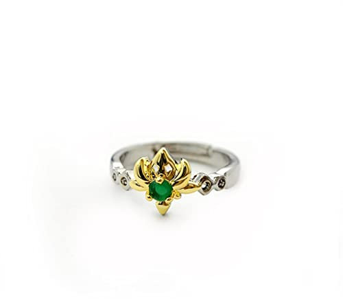 XJruixi Game Genshin Impact Ring Venti Xiao Tartaglia Zhongli Albedo Cosplay Unisex Adjustable Rings Jewelry Gift Prop Accessories