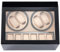 NOSTHEART Automatische Uhrenbeweger Box 4+6 PU Leder Luxuriöser Uhrenbeweger Uhrenvitrine für Automatikuhren mit Leisem Wechselstromadapter Watch Winder