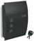 ZENO Letter Box | Post Box Wall Mounted | Mail Box with Viewing Windows for Home | Post Voxes Waterproof | Black Letterbox | Easy To Install | Super Secure | Nameplate | Keep Your Mail Safe