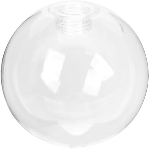 jojofuny Glaskugel-Lampenschirm-Ersatz Klar 150 Mm Transparente Runde Glaskugel-Lampenschirmabdeckung Kugel-Lampenschirm-Befestigungskugeln Für Wandleuchter Kronleuchter Pendelleuchte