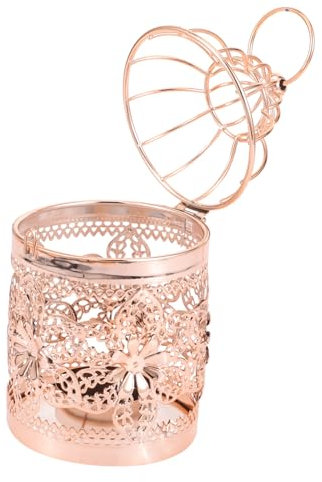Ciieeo Vintage Birdcage Candle Holder Iron Tealight Lantern for Home Decor Unique Decorative Votive Stand for Parties Weddings and Festivals for Table and Wall Decoration