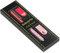 Kokonote Kugelschreiber Set Stift Crvsh Schwarzere Stift Schwarz Kugelschreiber Box mit 2 Lesezeichen Magnetisch und 1 Kugelschreiber Schwarz