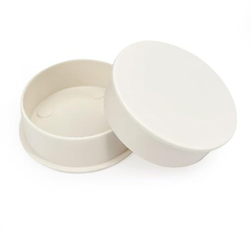 Endstopfen Verschlusstopfen für Drainagerohr DN 50-2er Rohrstopfen OD 50mm, PVC Rohrverschlussstopfen für Drainagerohre, Muffenstopfen Muffe Rohrkanal Endverschluss Deckel Abschlusskappe Endkappe